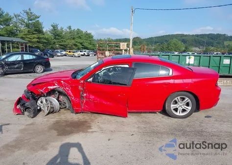 2021 Dodge Charger Sxt Rwd из США, поврежденный, VIN 2C3CDXBG9MH628388